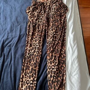 Leopard Print Women's Leggings